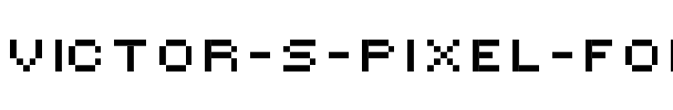 Victor’s Pixel Font Normal.ttf