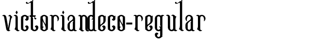 Victoriandeco Regular Regular.ttf