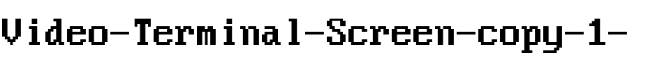 Video Terminal Screen Regular.ttf