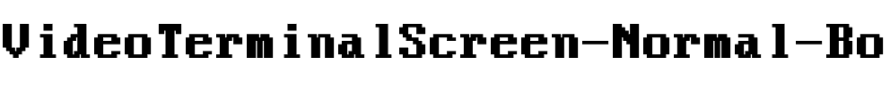 VideoTerminalScreen-Normal Bold Regular.ttf