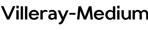 Villeray Medium Regular.ttf