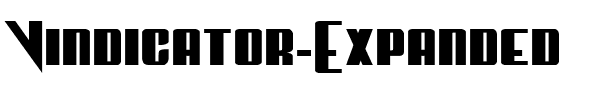 Vindicator Expanded Expanded.ttf