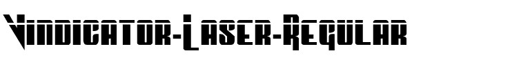 Vindicator Laser Regular.ttf