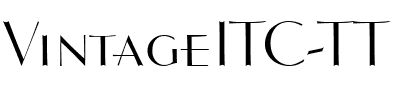 VintageITC TT Regular.ttf