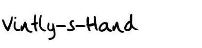 Vintlys Hand Regular.ttf