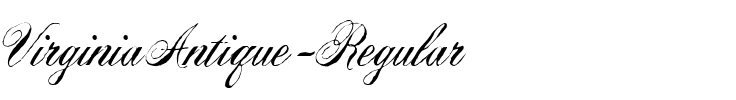 VirginiaAntique Regular.ttf