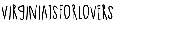 VirginiaIsForLovers Medium.ttf