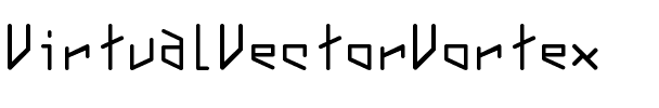 VirtualVectorVortex Normal.ttf
