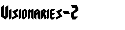 Visionaries 2 Normal.ttf