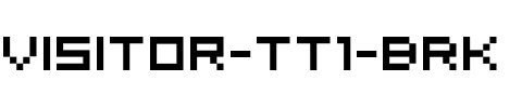 Visitor TT1 BRK Regular.ttf