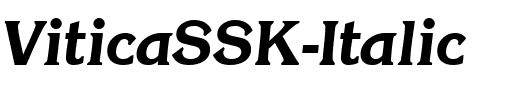 ViticaSSK Italic.ttf