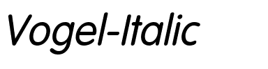 Vogel Italic.ttf