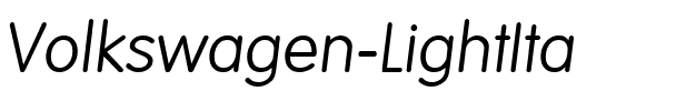 Volkswagen-LightIta Regular.ttf
