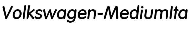 Volkswagen-MediumIta Regular.ttf