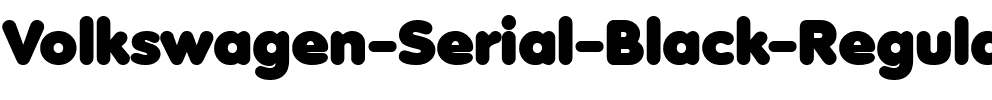 Volkswagen-Serial-Black Regular.ttf