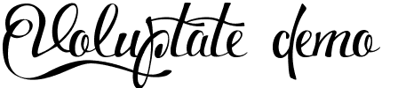 Voluptate_demo Normal.ttf