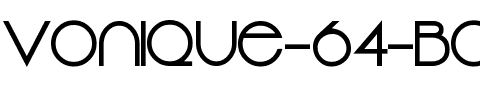 Vonique 64 Gras.ttf