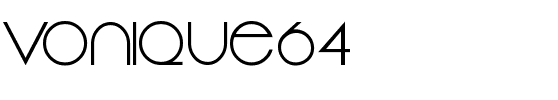 Vonique64 Normal.ttf