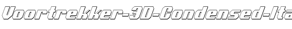 Voortrekker 3D Condensed Italic Condensed Italic.ttf
