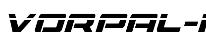 Vorpal Italic Italic.ttf