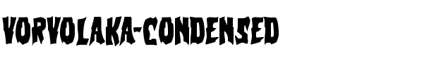 Vorvolaka Condensed Condensed.ttf