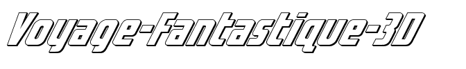 Voyage Fantastique 3D Italic.ttf