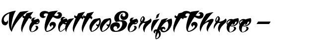 VtcTattooScriptThree Regular.ttf