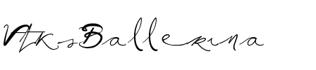 Vtks Ballerina Regular.ttf