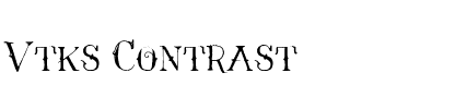 Vtks Contrast Regular.ttf