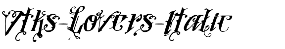 Vtks Lovers Italic Regular.ttf