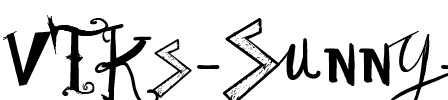 Vtks Sunny Day Regular.ttf