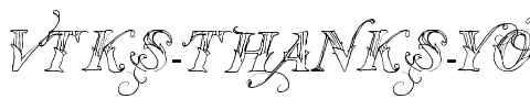 Vtks Thanks You Normal.ttf