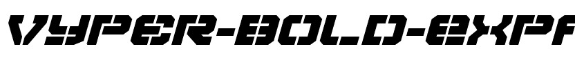 Vyper Bold Expanded Italic Bold Expanded Italic.ttf