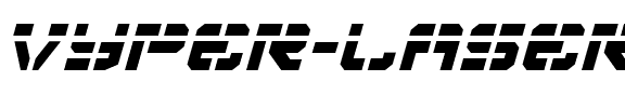 Vyper Laser Italic Italic.ttf