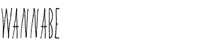 WANNABE Regular.otf