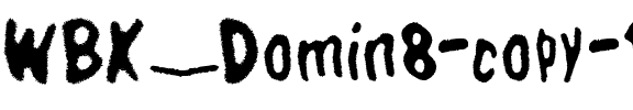 WBX_Domin8 Regular.ttf