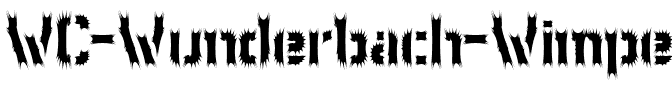 WC Wunderbach Wimpern Regular.ttf