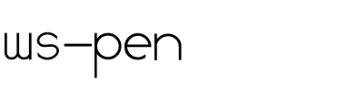 WS Pen Regular.ttf