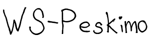 WS Peskimo Normal.ttf