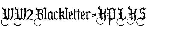 WW2Blackletter HPLHS.ttf