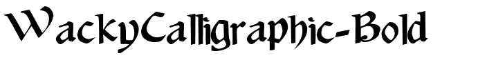 WackyCalligraphic Bold.ttf