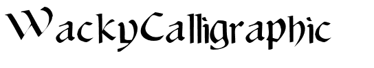 WackyCalligraphic Regular.ttf