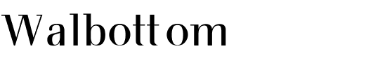 Walbottom Regular.ttf