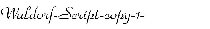 Waldorf Script Regular.ttf