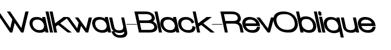 Walkway Black RevOblique Regular.ttf