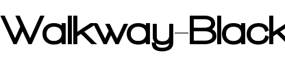 Walkway Black Regular.ttf
