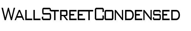WallStreetCondensed Regular.ttf