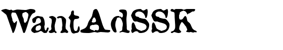 WantAdSSK Regular.ttf