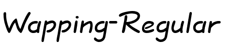 Wapping Regular.ttf