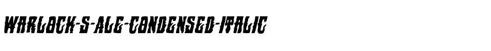Warlock’s Ale Condensed Italic Condensed Italic.ttf